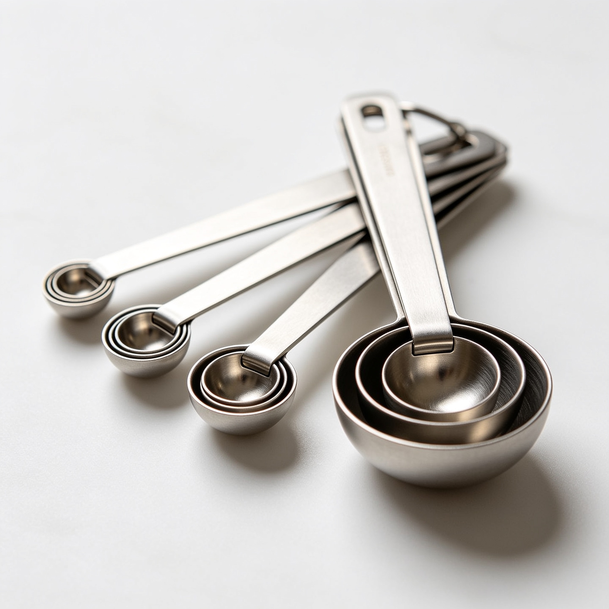 Dmvtskvgx Адказ GeminiMagnetic Measuring Spoons Set for Narrow Spice Jars
