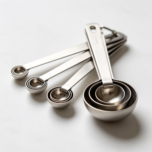 Dmvtskvgx Адказ GeminiMagnetic Measuring Spoons Set for Narrow Spice Jars